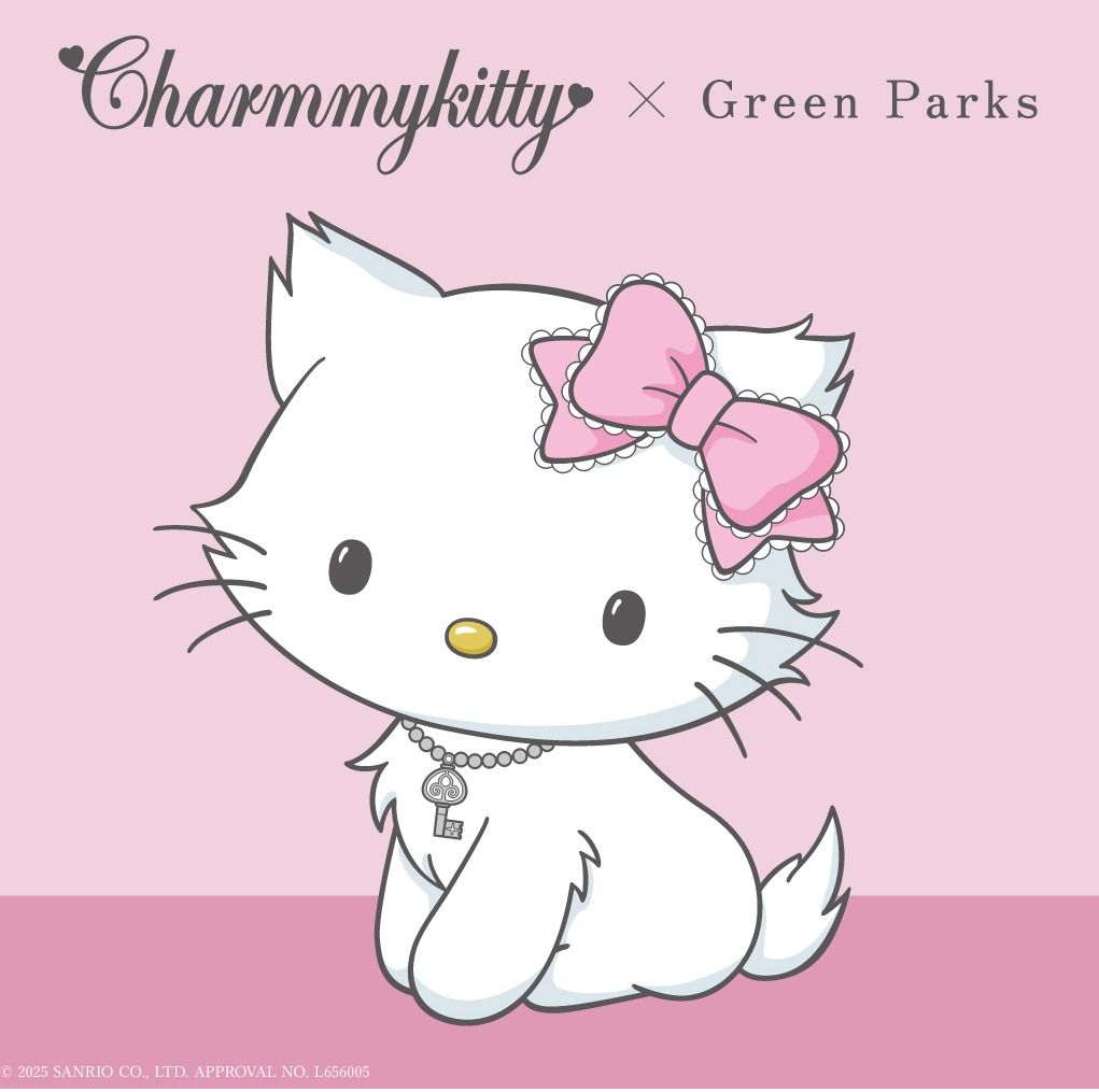 💕チャーミーキティコラボ発売💛 | Green Parks topic | ショップ