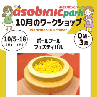 『あそびにっくパーク』ボールプールフェスティバル