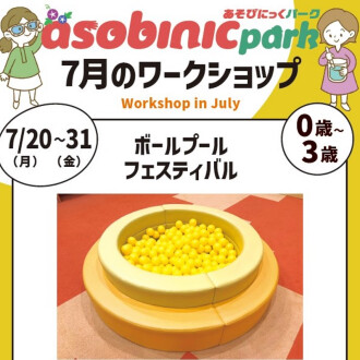 『あそびにっくパーク』ボールプールフェスティバル