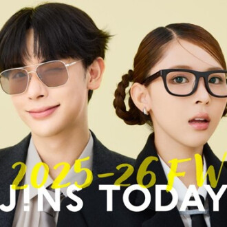 旬を着こなすメガネ「JINS TODAY」25年冬の新作発売！