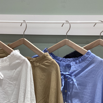 2WAYギャザーチュニック