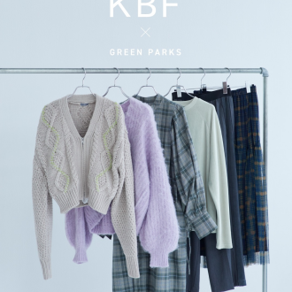 【KBF×Green Parks】本日10/13(金)発売開始🎵
