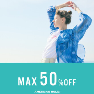 【１階　AMERICANHOLIC】先行SALE開催中!!　期間限定お値下げも￥1290～！