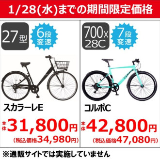 【1/28(水)までの期間限定価格】