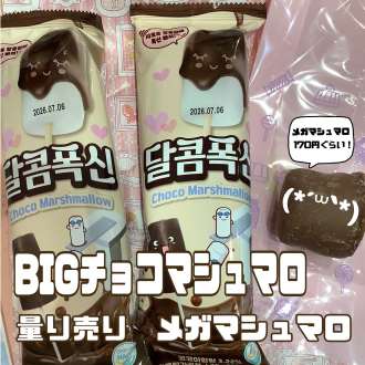 【大人気‼️】チョコマシュマロ再入荷🍫💗